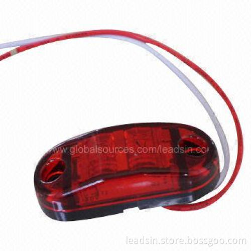Bike LED Side Marker Light/Indicator with PC Lens, IP66 Waterproof Rate, E-mark E11